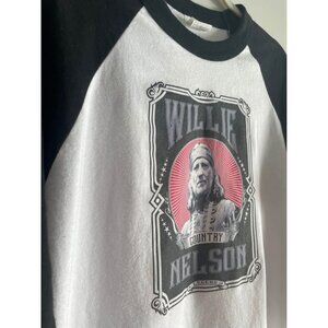 Willie Nelson Shirt, Men’s L Baseball-Style